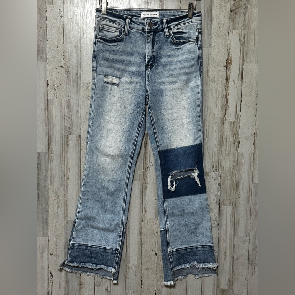 Flying Monkey Patch‎ Jeans 26
